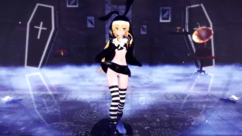 Shimakaze - Devil [MMD R15] Hamselvish