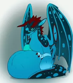 Cock vore by Lunlunfox