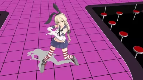 Shimakaze - Donut Hole [MMD R15] Shiwu