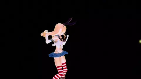 Shimakaze - Girls [MMD R18] CuteMMD