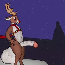 waiting santa claus deliver  alt cock vore long penis