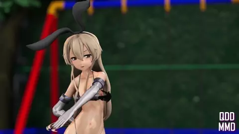 Shimakaze - Dance Robot Dance [MMD R18] QDDarkness