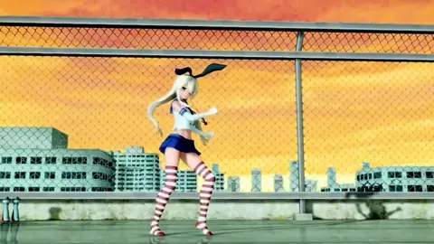 Shimakaze - Dreamin Chuchu [MMD R18] Kirito126