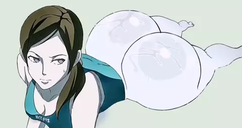 Wii Fit Trainer's Juicy Fat Ass