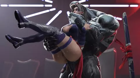 Psylocke & Venom『AxenAnim』