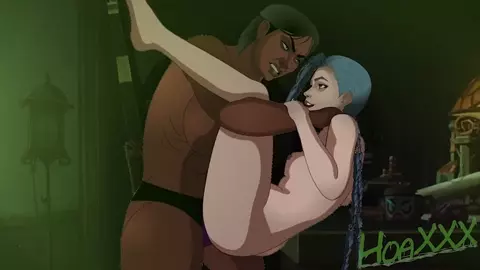 Jinx gets strapped