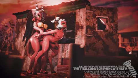 Sallie May Finds Moxxie Spying On Her and Decides To Give Him What He Wanted [SWSFM]