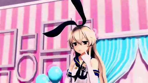 Shimakaze - Onegai Darling [MMD R15] Sima