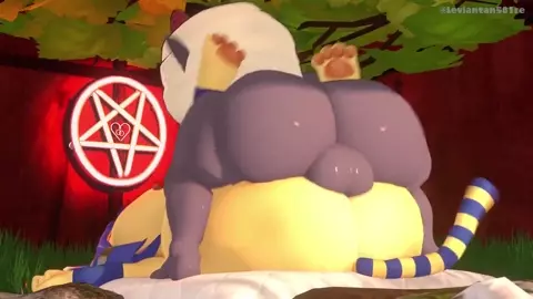 Lamb x ankha mating ritual