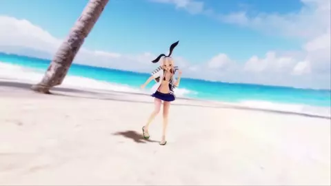 Shimakaze - Play with fire [MMD R15] Redils