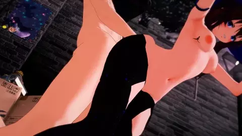 Witch Amiya demonstrated Sex to Rosmontis