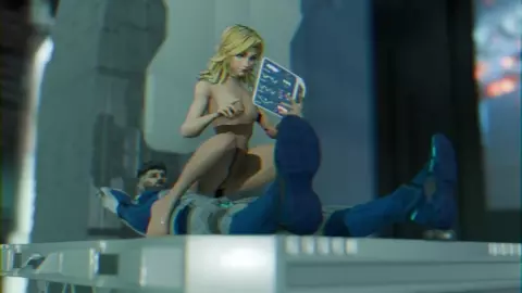 Sue Storm  checking data (FNaked)