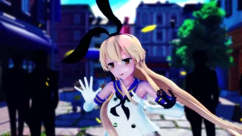 Shimakaze - POP! [MMD R15] Hamselvish