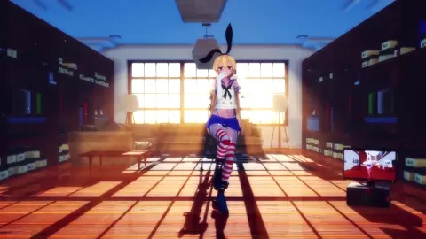 Shimakaze - Whiplash (ver. 2) [MMD R15] Hamselvish