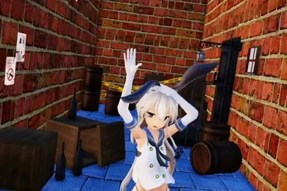 Shimakaze - Hi Fi Raver [MMD R18] Mamaimu