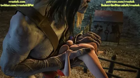 Triss Merigold Captured by giant Cyclop Monster