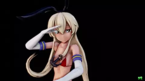 Shimakaze - Parastellar (B ver.) [MMD R15] Delor