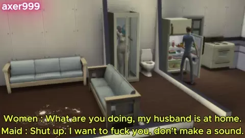 While husband cheating