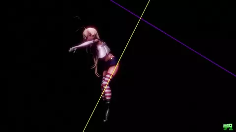Shimakaze - Deep Blue Town (C ver.) [MMD R18] Delor