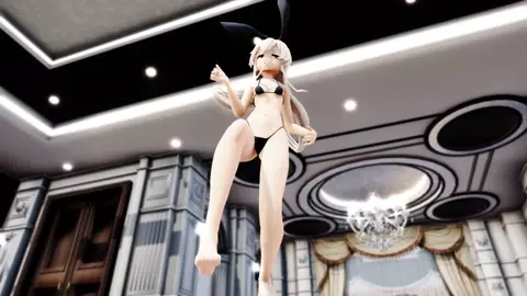 Shimakaze - Isshinfuran [MMD R15] Kuro Neko