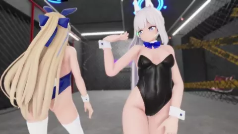 2bunny white choco cream 《MMD》