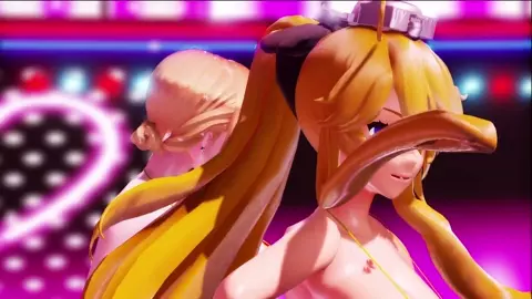 【MMD】Iowa and Hood Sex dance show