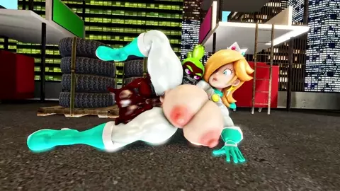 Biker Rosalina Fucked By Inkling Boy