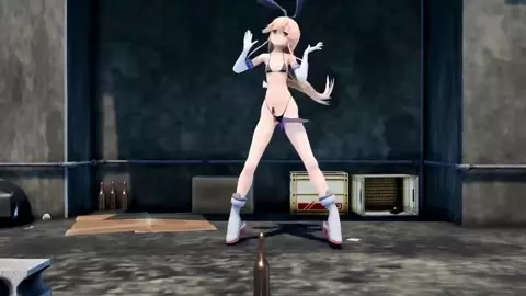 Shimakaze - Pretty Savage [MMD R15] SerahMMD