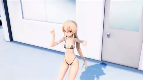 Shimakaze - MMook JJi BBa [MMD R15] SerahMMD
