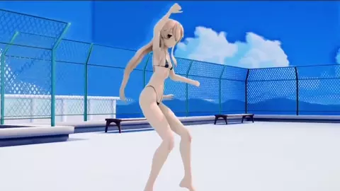 Shimakaze - On The Floor [MMD R15] SerahMMD