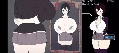 Subject: Jane -  Strange Jane scene in the mirror ( No lips )