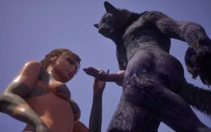 Lara Croft X Wolf