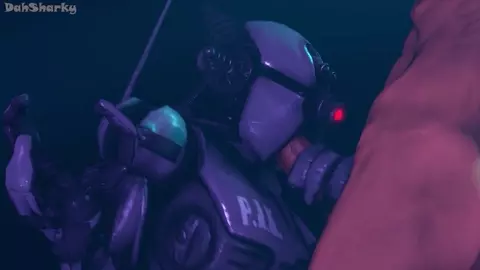 Assaultron Blowjob