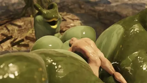 Fucking a giant thick slug women