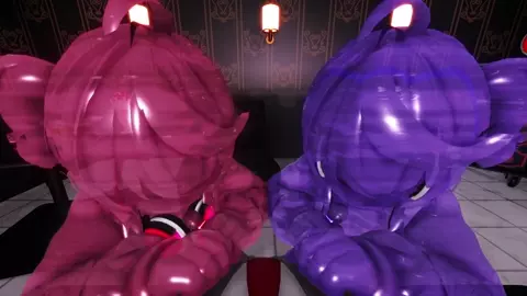 Play Video [MMD] Karaoke battle with transforming slime [Vampire] [WaruiSlimeDesu]