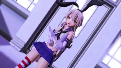 Shimakaze - Luvoratorrrrry! [MMD R15] Purin