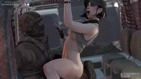 Helen in Truck