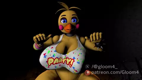 Toy Chica gets wild
