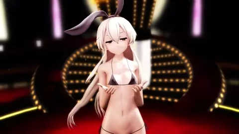 Shimakaze - Gokurakujoudo [MMD R15] Gib