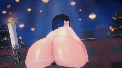 Yelan Black Animation Pov