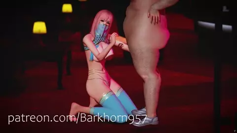 Hooker Honoka 3 Exclusive at the dance party