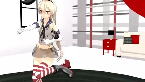 Shimakaze - Suki! Yuki! Maji Magic! [MMD R15] Unknown