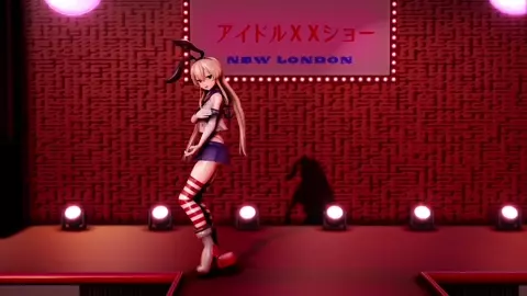 Shimakaze - Masked BitcH [MMD R18] Norenore