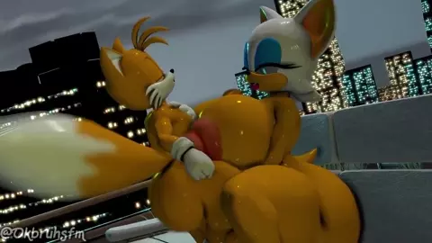 Tails and Rouge