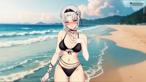 Your Bratty Girlfriend Toys With You On The Beach  | Vtuber Hentai RP
