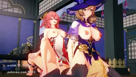 YaeMiko & Lisa Sex (sound)