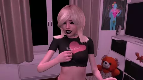 Indira in her room