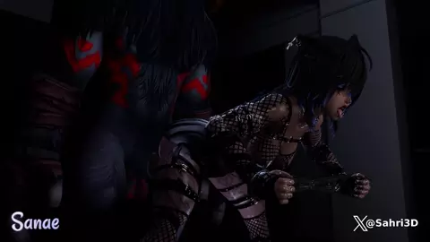 Sanae and The Minotaur [Sahri3D]