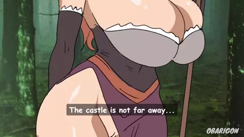 Sorceress in the forest