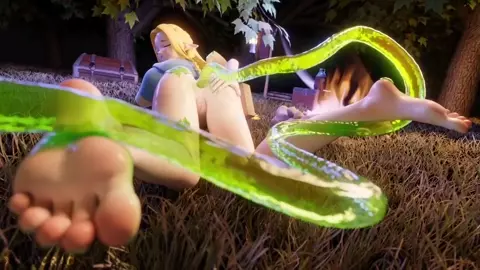 Marcille and slime